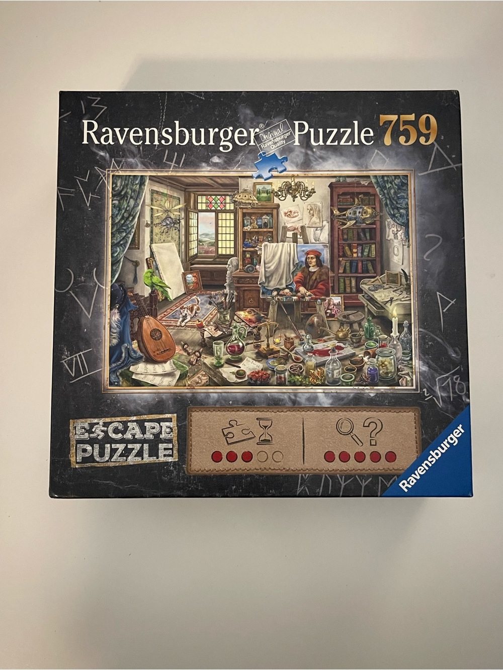 Ravensburger Escape 759-Piece Jigsaw Puzzle-The Artists Studio
